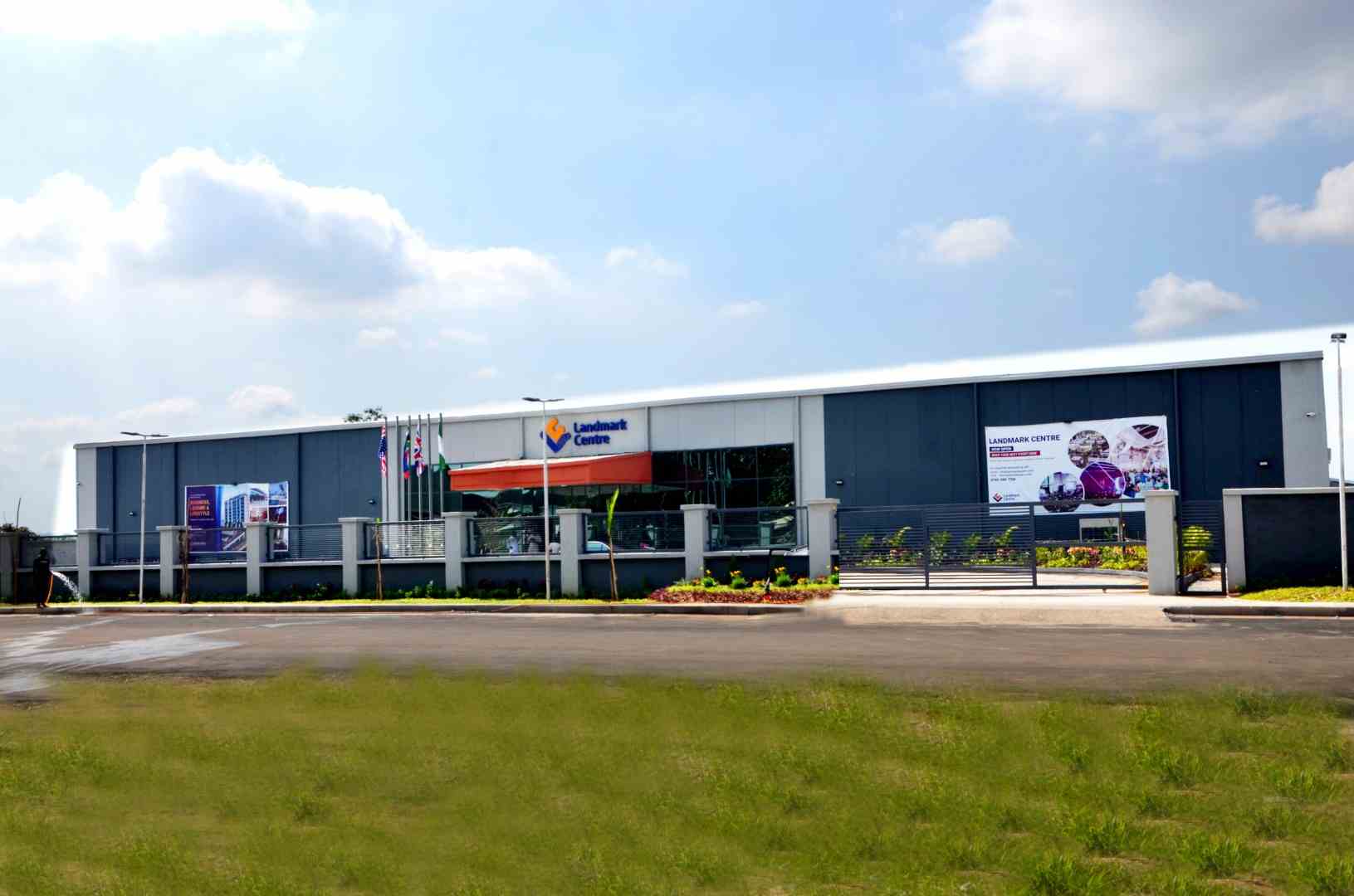 Host venue exterior — Power Elec Nigeria