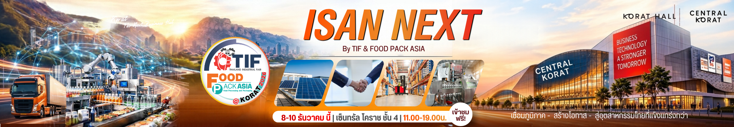 Official Food Pack Asia event branding