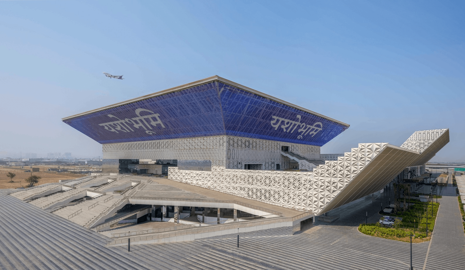 Host venue exterior — ICPMA CORRU PACK PRINT INDIA 2028